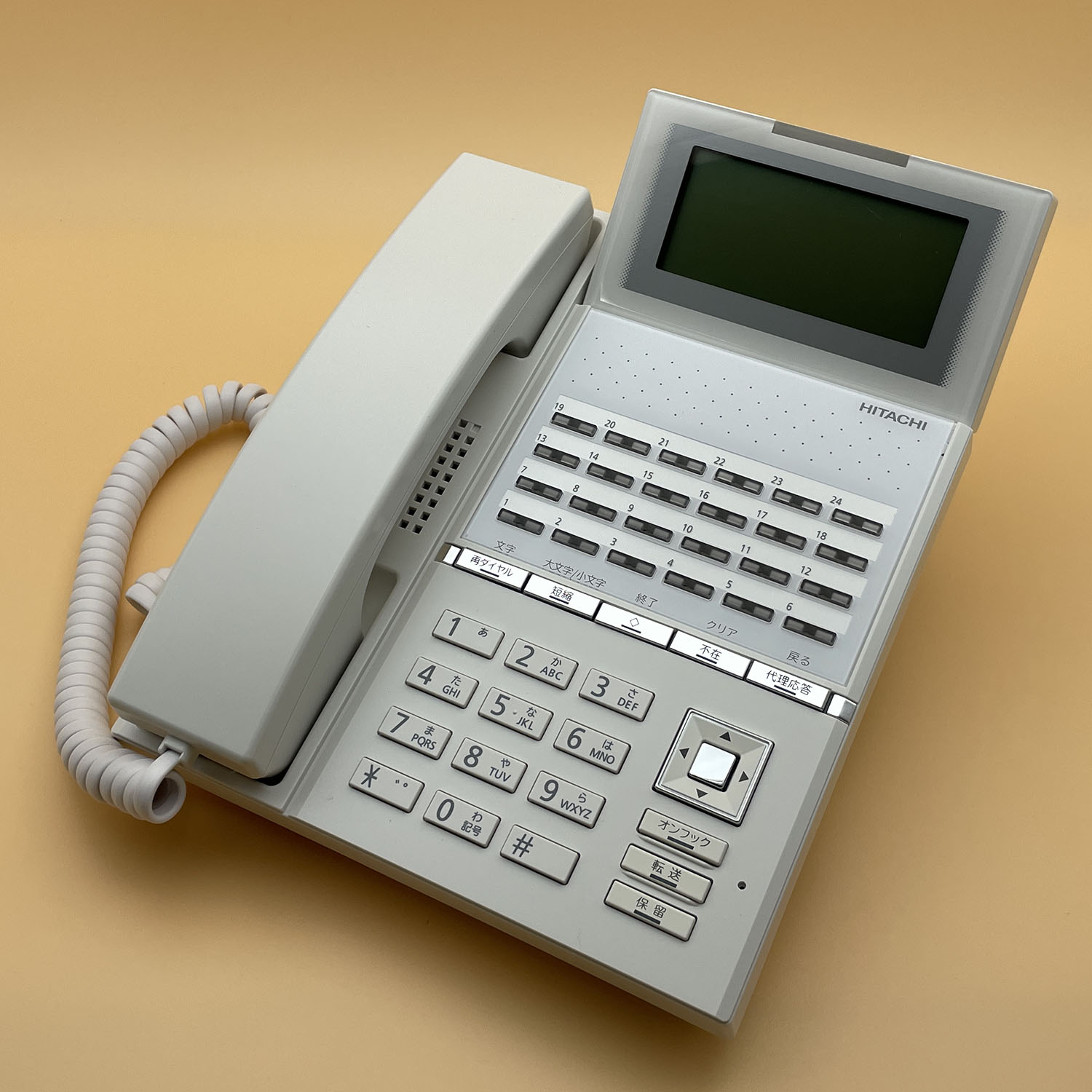 HI-24G-TELSDA：24ボタン標準電話機(白)